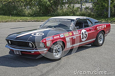 Parnelli jones mustang boss 302 Editorial Stock Photo